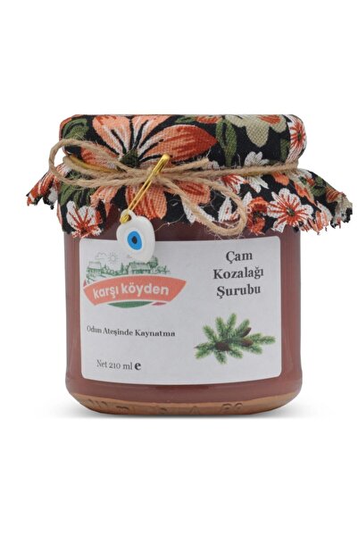 Karşı Köyden Çam Kozalağı Şurubu Az Şekerli 210ml