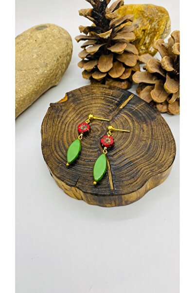 Porsuk Alternatif Handmade Design Czech Glass Women Earrings