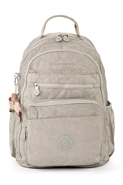 BAGzy Krinkıl Su Geçirmez Kumaş Unisex Okul Sırt Çantası