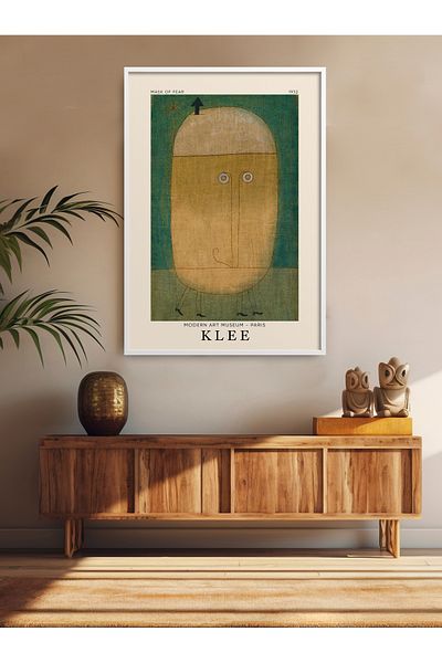 HOMEPACK Μοντέρνα ζωγραφική με αφίσα Paul Klee με μονό πλαίσιο TK/414