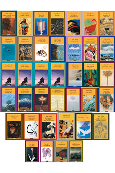 Yapı Kredi Yayınları - Yaşar Kemal 38 Li Kitap Seti