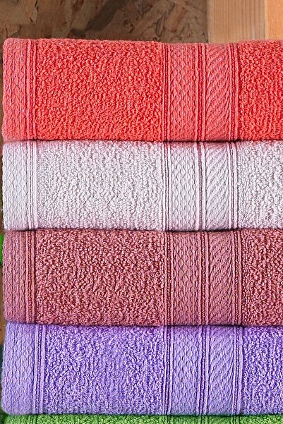 BİNNUR HOME Renato 40x70 Cm Set of 6 Hand and Face Towels Cotton