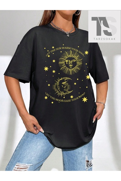 Tarzsokak Μπλουζάκι Coolane Wings με στάμπα και ανοιχτούς ώμους, μεγάλου μεγέ...