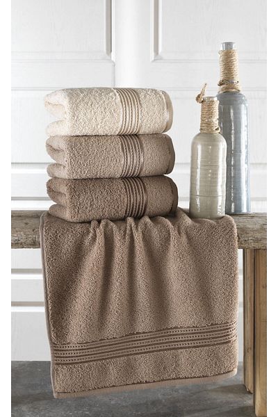 BİNNUR HOME Alia Soft 50x90 Cm Set of 3 Hand and Face Towels