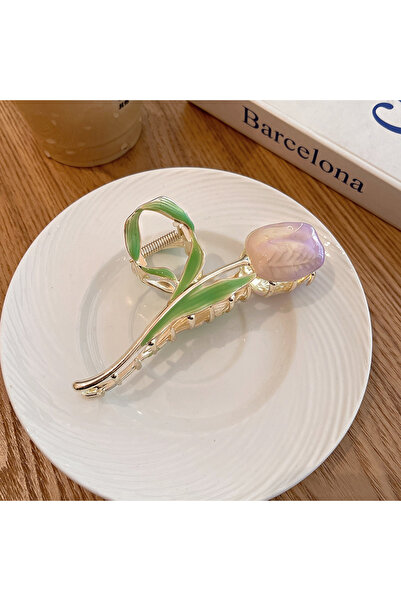 GÜLPEŞE مشبك معدني بمزلاج توليب كبير الحجم BZ929338