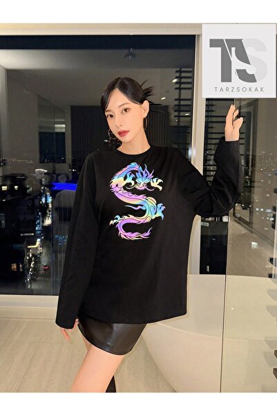 Tarzsokak Tricou cu model cafea și umeri căzuți