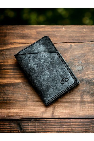 Safir Leather Italian Minimal Leather Card Holder