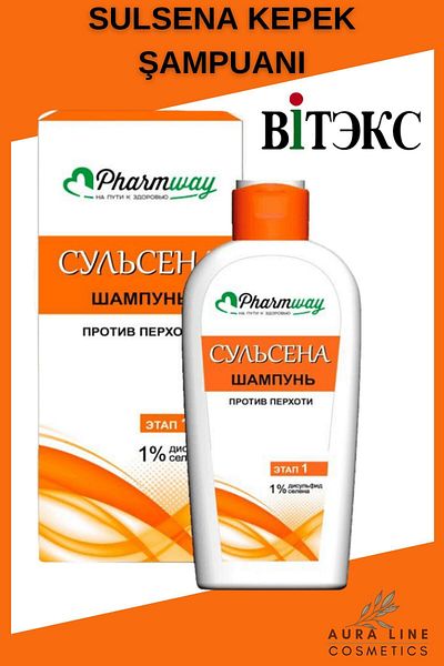 Vitex Kozmetik Vitex Pharmway Sulsena - Antidandruff Anti-Dandruff Shampoo 1% Selenium Disulfite 150 ml