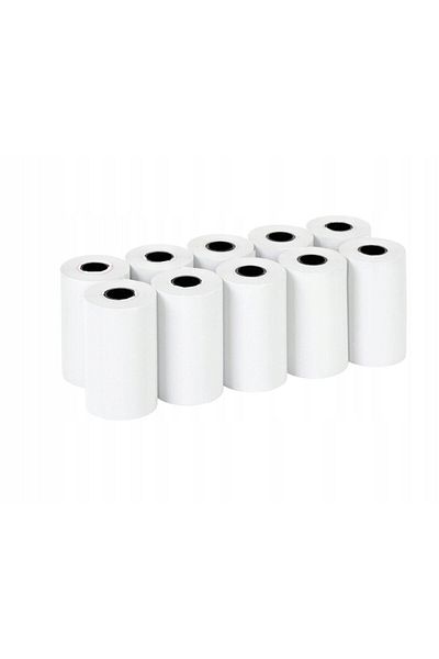 KURTSAN AMBALAJ 80X30 Thermal Roll Cash Register Pos Roll 10 Pieces