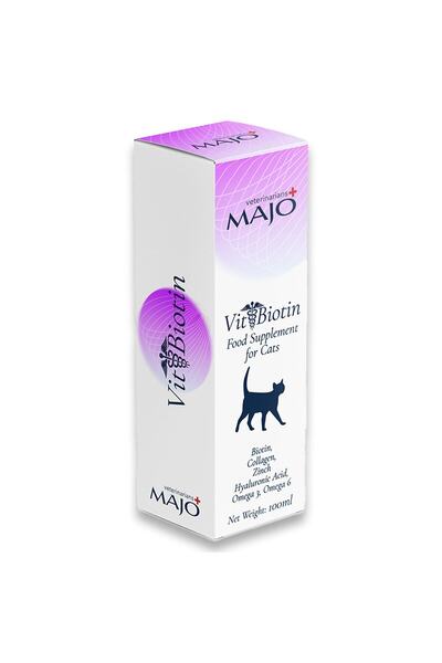 Majo Vit+Biotin Kedi Tüy Sağlığı Yağı 100 ml