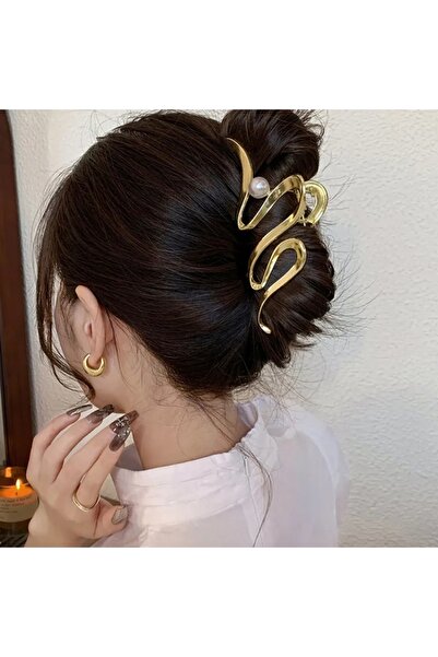 GÜLPEŞE Închidere metalică cu zăvor cu perlă supradimensionată