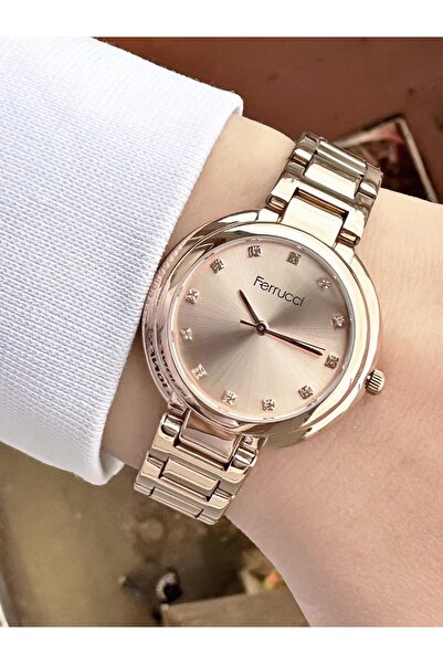 Ferrucci  Kadın Metal Kordon Kol Saatİ