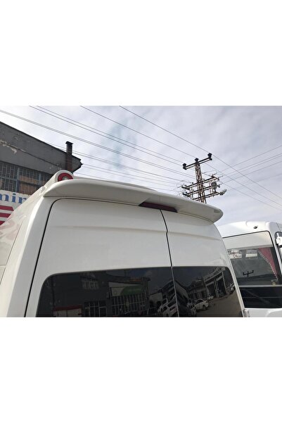 OTOPLEXİ Volkswagen Crafter 2019+ Geni Anatomik Spoiler Beyaz Boyalı