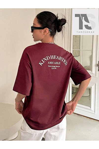 Tarzsokak Σύνθημα γραφικό μπλουζάκι με ανοιχτό ώμο