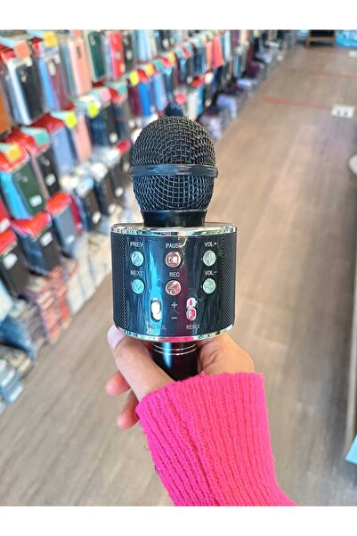 ZLN KARAOKE MİKROFON DAHİLİ HOPARLÖRLÜ SES DEĞİŞTİRME ÖZELLİKLİ