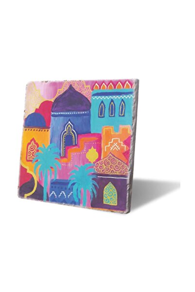 LWP Shop Isfahan Houses Sunset Trivet