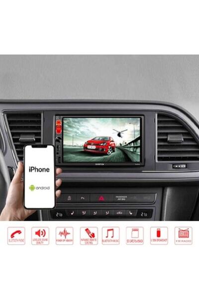 Genel Markalar Albea,palio 2006 Sonrası Uyumlu 4x55 Wat Bluotoht,usb,aux, Double Teyp ( Çerçeve Kamera Hediyeli)