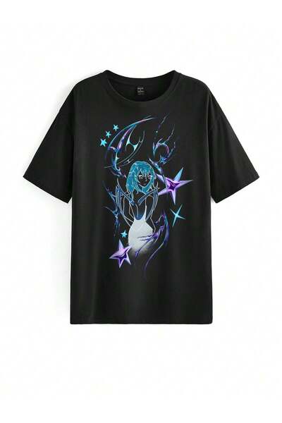 Tarzsokak Tricou oversize cu umăr fără umăr