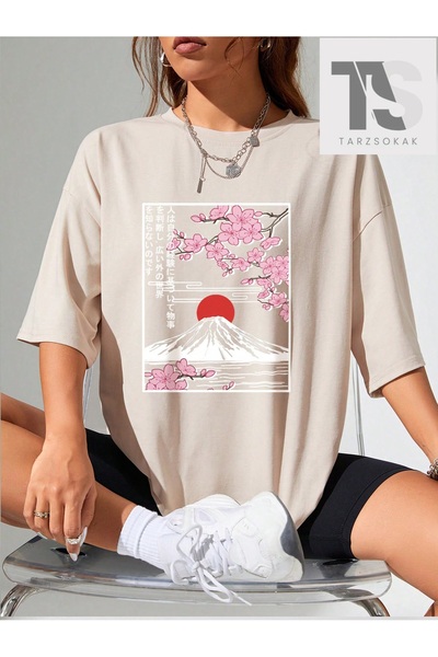 Tarzsokak Tricou casual cu umerii goi, cu imprimeu cu model