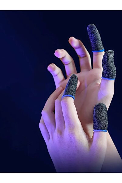 HANDJOY E Spor Parmak Eldivenleri Pubg Mobile Oyun Eldiveni Ter Geçirmez 1 Çi...