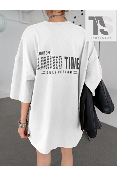 Tarzsokak Tricou cu umăr fără umăr cu litere