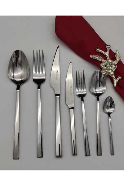 BRONDOFF Stayle Steel 42 pieces 6 seater fork spoon knife set