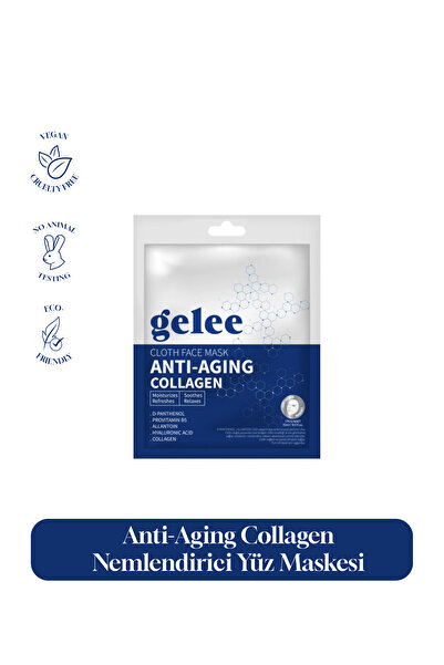 gelee Face Mask Anti-Aging Collagen  Nemlendirici Yüz Maskesi