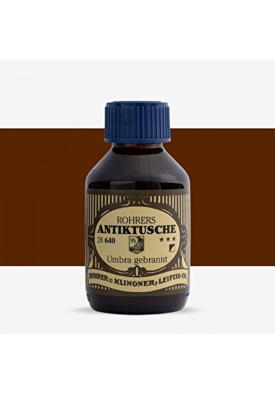 rohrer klıngner Rohrer & Klingner Antique Ink 28-Professional for modern artists 100ml 640-umbra