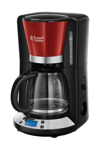 RUSSELL HOBBS 24031-56 Filter Coffee Machine 1.25 L WhirlTech Brewing Technology Programmable Timer
