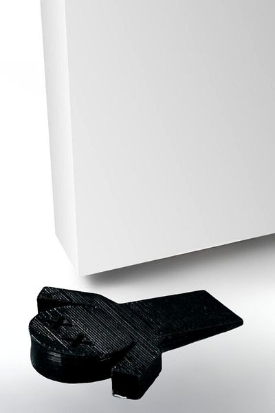 Evene Door Stopper Black Color Decorative Door Holder Stopper Model 3