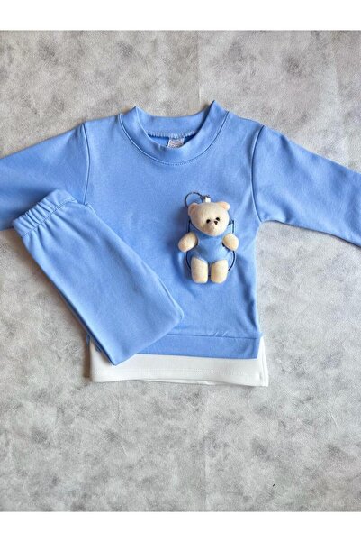 MBK GARDEN طقم أطفال بعمر 1-4 سنوات مع دمية دب