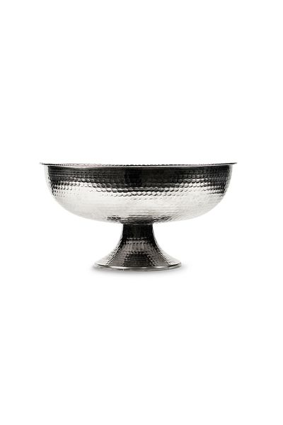 ANTEPSEPETİ Copper Fruit Bowl with Silver Plated Legs 27CM
