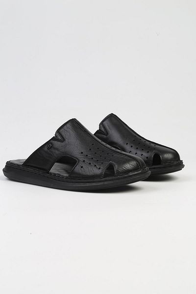 Pierre Cardin ® |   PC-5110-3892 Μαύρες-Ανδρικές Παντόφλες