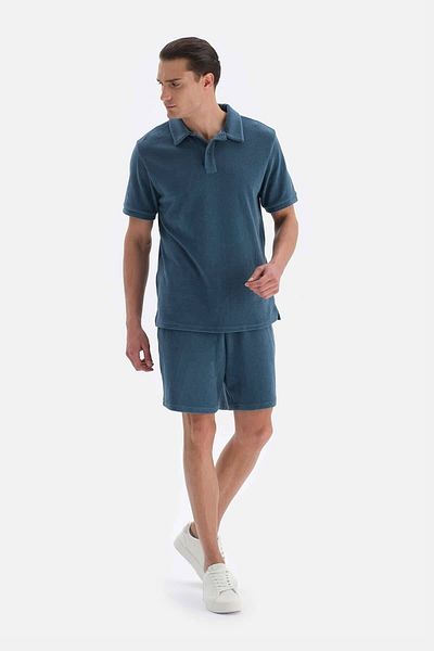 Dagi Indigo Towel Shorts