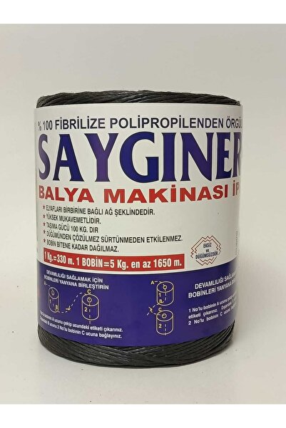 Saygıner Balya Makinası Ipi (1 Bobin) 5kg