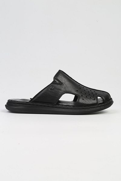 Pierre Cardin ® |   PC-5110-3892 Μαύρες-Ανδρικές Παντόφλες