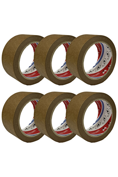 Ve-ge Vege Oto Kahverengi Maskeleme Bandı 60 Derece 48 Mm X 35 Metre 6 Adet