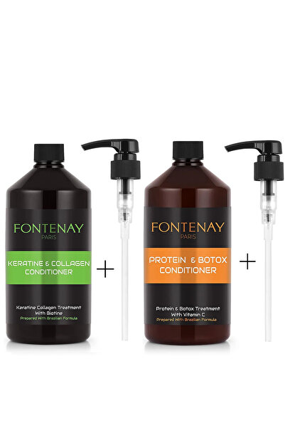 Fontenay Paris مجموعة كريم بروتين للعناية بالشعر قبل العلاج