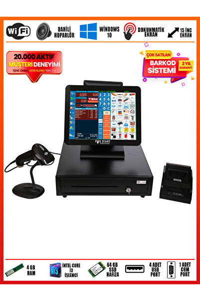 POS START Market Barkod Sistemi | Uygun Set