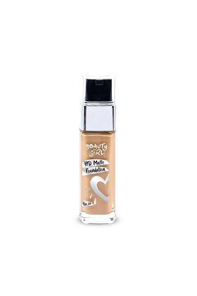 beauty girl كريم أساس Silver Vibes Matte 104 - قطع مريح