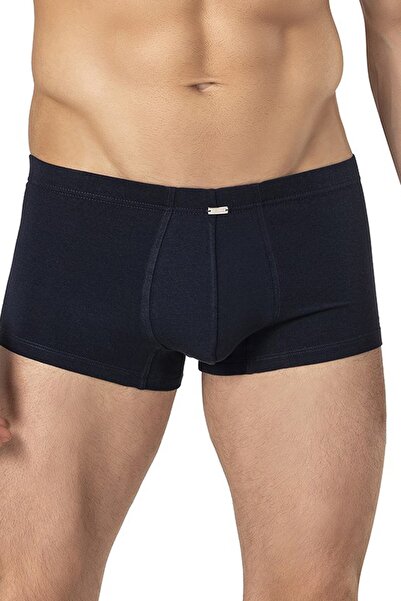 OBJE Lacivert Pamuklu Erkek Boxer