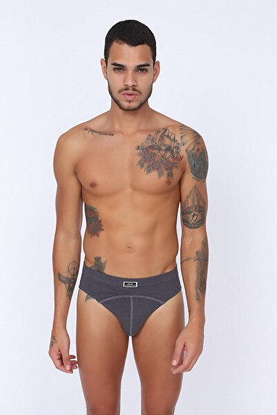 OBJE قميص أنثراسايت للرجال بقطعة قميص رجالي منفردة