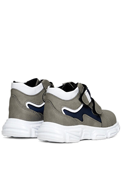 Tonny Black Children's Unisex Gray Navy Blue Comfortable Fit Velcro Shoes