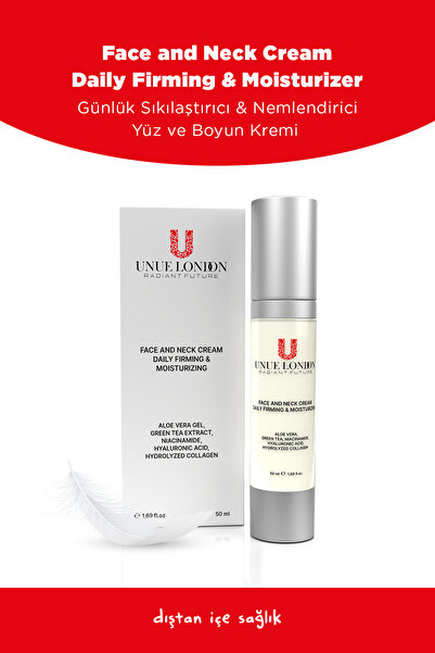 UNUE LONDON Cilt Sıkılaştırıcı & Nemlendirici Yüz Ve Boyun Kremi 50ml