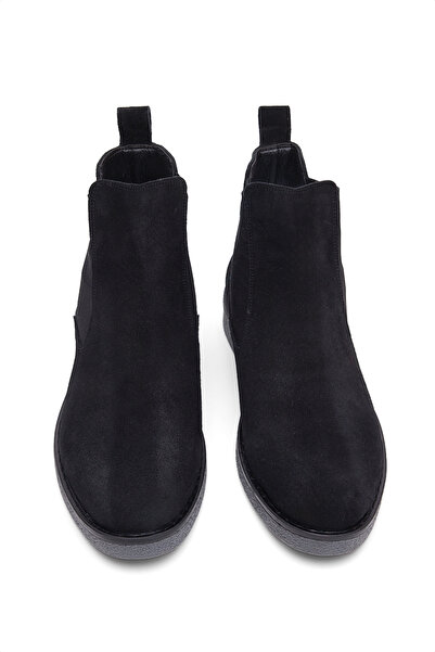 Tonny Black Ανδρικές Μπότες Ανδρικές Μαύρες Suede Άνετη Εφαρμογή Suede Ανδρικές Μπότες