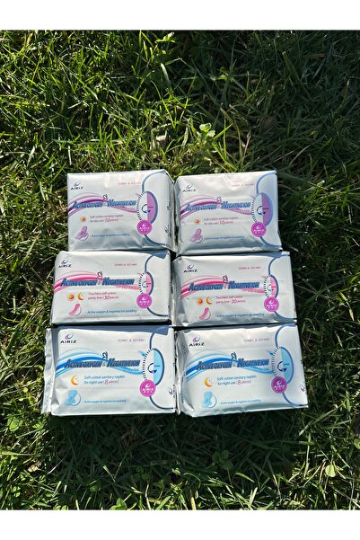 Tiens Airiz Hygienic Women's Pads - 2 Packs of 30 Day, 8 Day, 10 Day