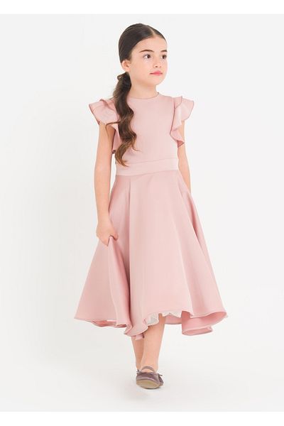 Armağan Back Detailed Girl's Evening Dress
