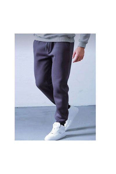 NO 601 ΚΑΠΝΙΣΜΕΝΟ Ψηλόμεσο Χοντρό Fleece Εσωτερικό Jogger Φούτερ 3 κλωστών