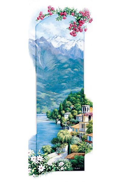 Art Puzzle 1000 Piece Panorama Puzzle Mediterranean Morning