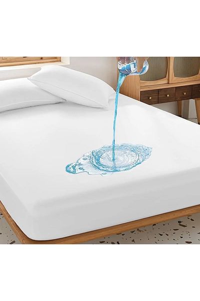 Belsina Home Fitted Full Elastic Liquid Proof Single/Double Bed Mattresses